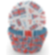 Union Jack Cupcake Cases