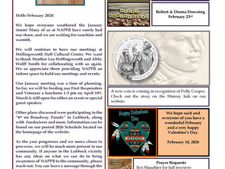 February 2026 Newsletter