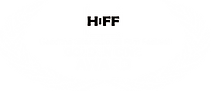 HIFF - Golden Cine Laurel (White on Blac