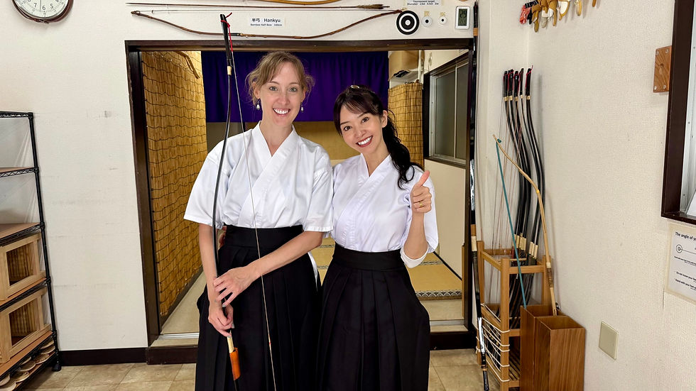 A wonderful martial artist from Washington DC is visiting us!