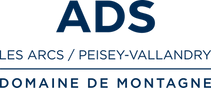 Logo ADS Les Arcs Peisey-Vallandry, sponsor local de l’Open du Tétras