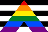 Straight Ally flag