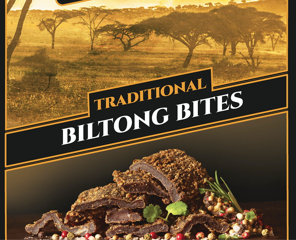 2 x 120g Traditional Biltong Bites byronjerky