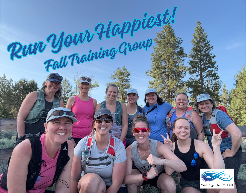 Run Your Happiest! Fall Training Group