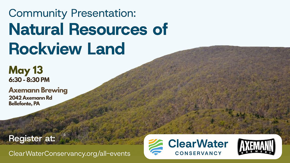 Community Presentation: Natural Resources of Rockview Land