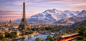 Upscale evening city view representing refined luxury travel experiences with Trippy Tours