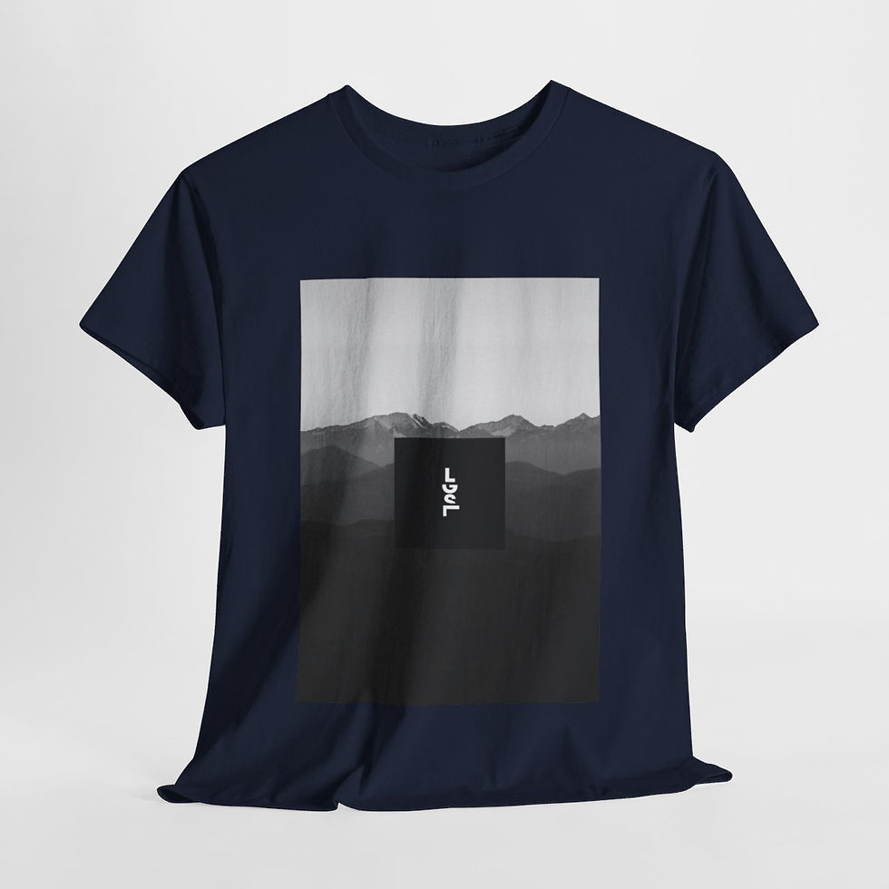 Miniatura: Unisex Mountains T-shirt
