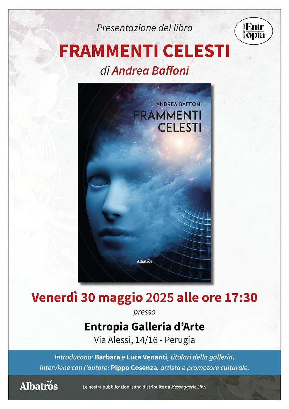 Presentazione libro "Frammenti celesti" di Andrea Baffoni