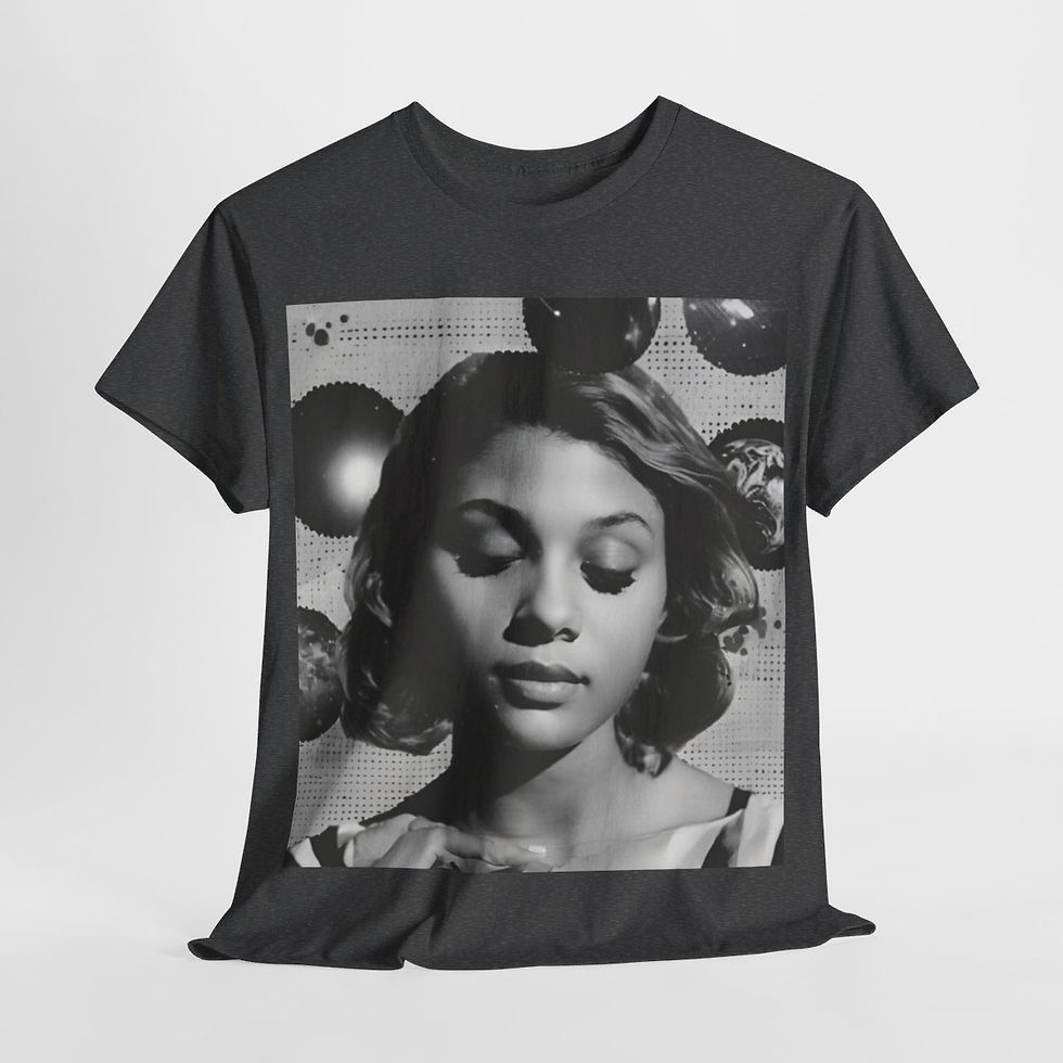 Miniatura: Unisex Girlz 1 T-shirt