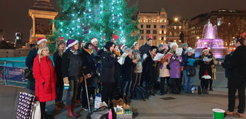 Christmas Carols in Trafalgar Square