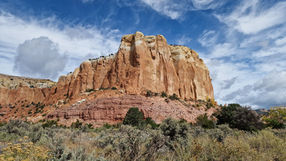 Reaching the southern end of the geographical continental divide mountain range