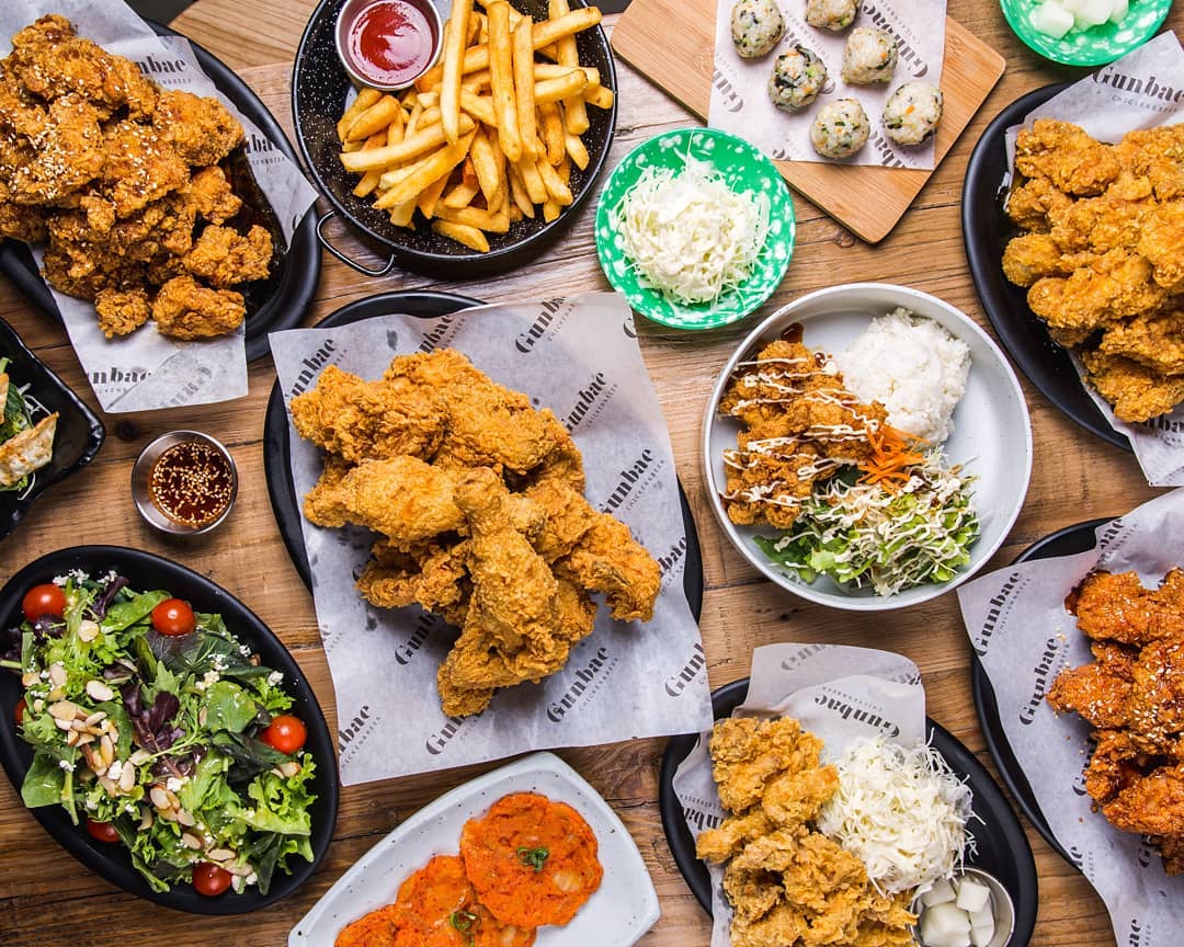 Arranged Food and Objects