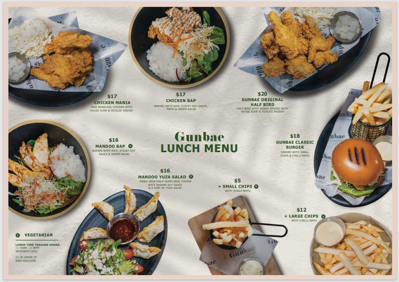 Arranged Food and Objects