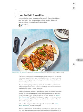 How to Grill Swordfish