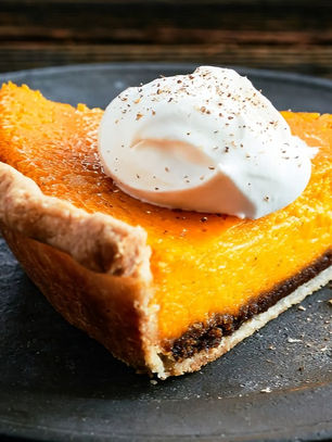 Kabocha Squash Crème Fraîche Pie