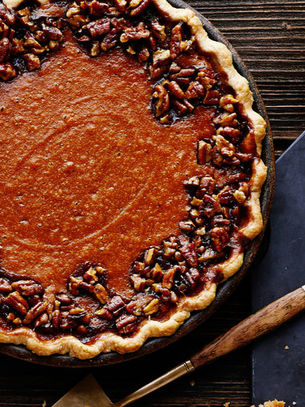 Sweet-Potato Pecan Pie