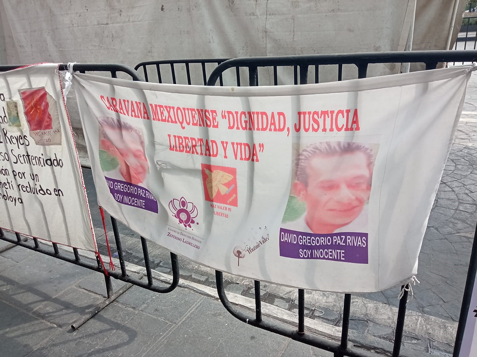 Docenas de presos con imputaciones falsas, como David Gregorio Paz, esperan en las cárceles mexiquenses la justicia