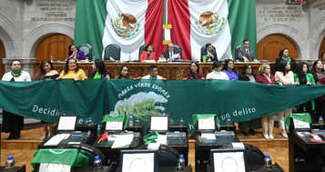Despenalizan aborto en Edomex, 14 meses después de que lo hizo la SCJN