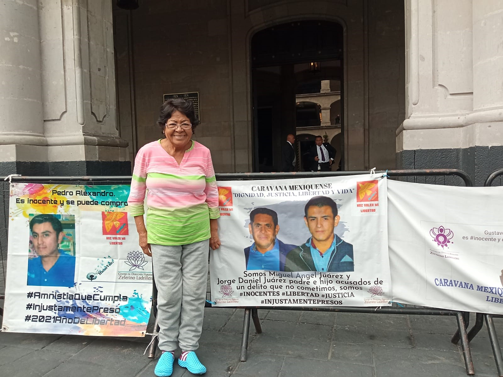 María Felix García, comerciante. Madre y abuela de Daniel y Miguel Ángel Juárez