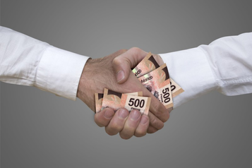 Reportan nuevo aumento de la corrupción en México