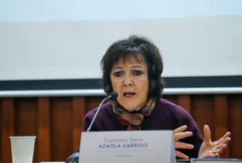 Elena Azaola, exintegrante del Consejo Ciudadano de la Comisión de Búsqueda de Personas de la CDMX, en noviembre de 2023. (ObturadorMX)