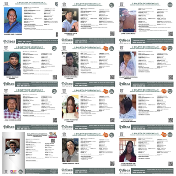 Sin noticias de los 18 desaparecidos de Texcapilla y Toluca
