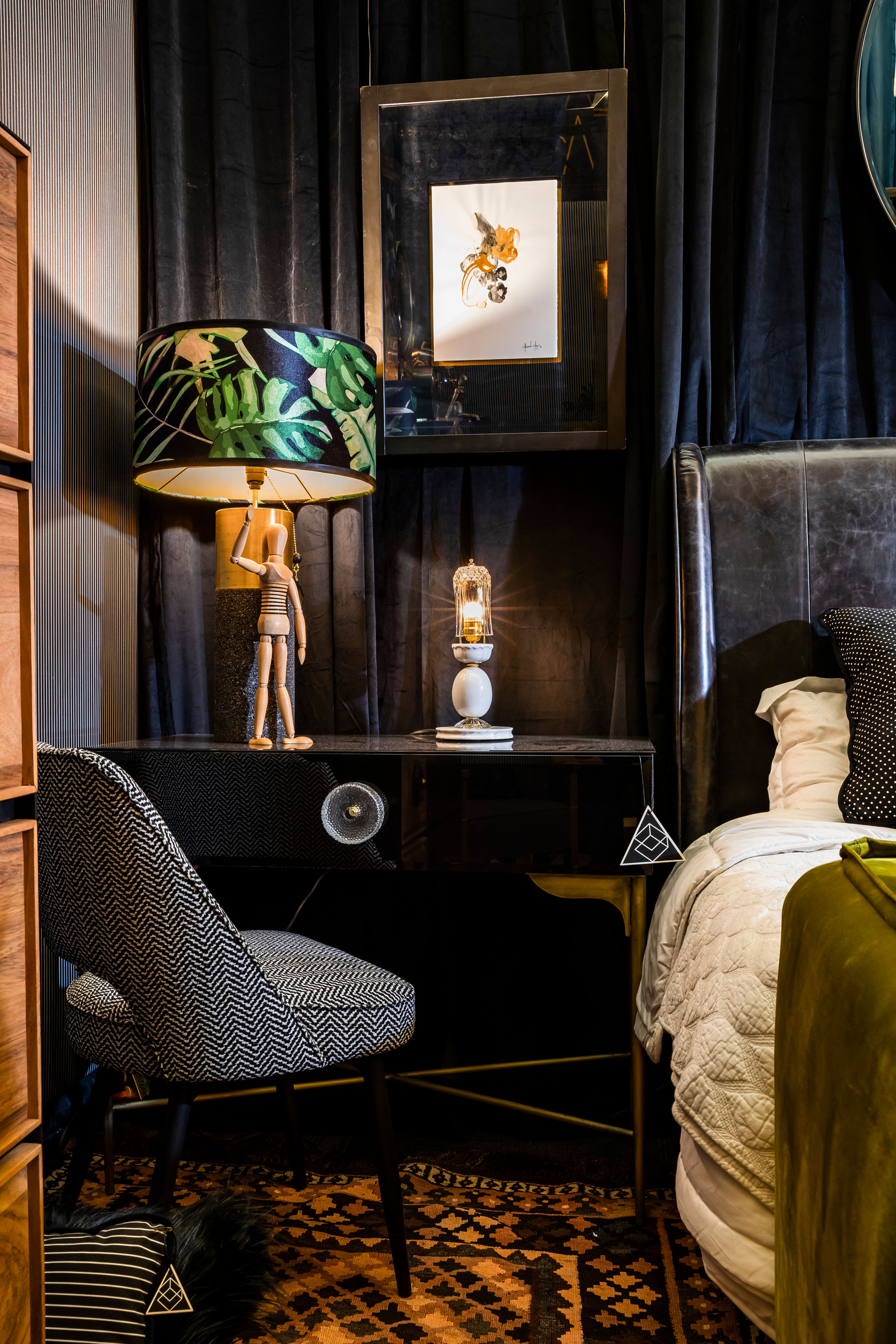 Escritorio Acero-Vidrio