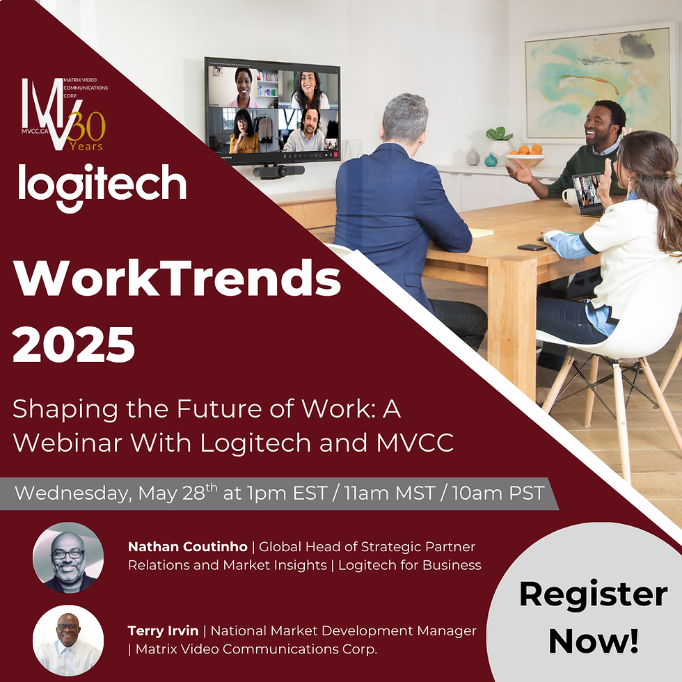WorkTrends 2025: Shaping the Future of Work—with Logitech and MVCC