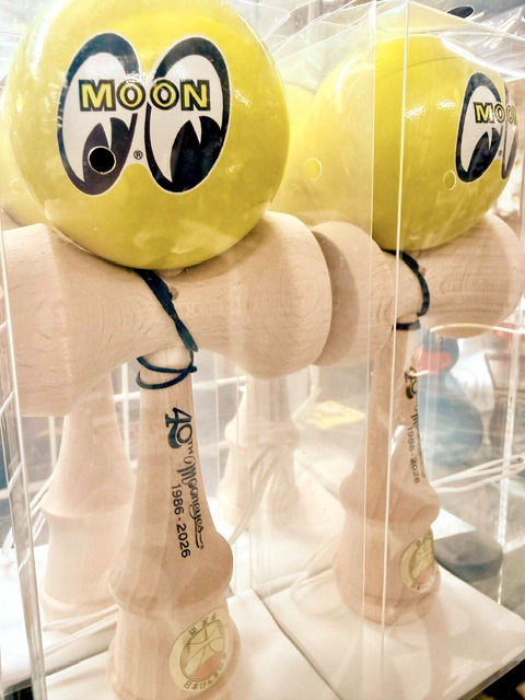 Side View of MOONEYES Kendama