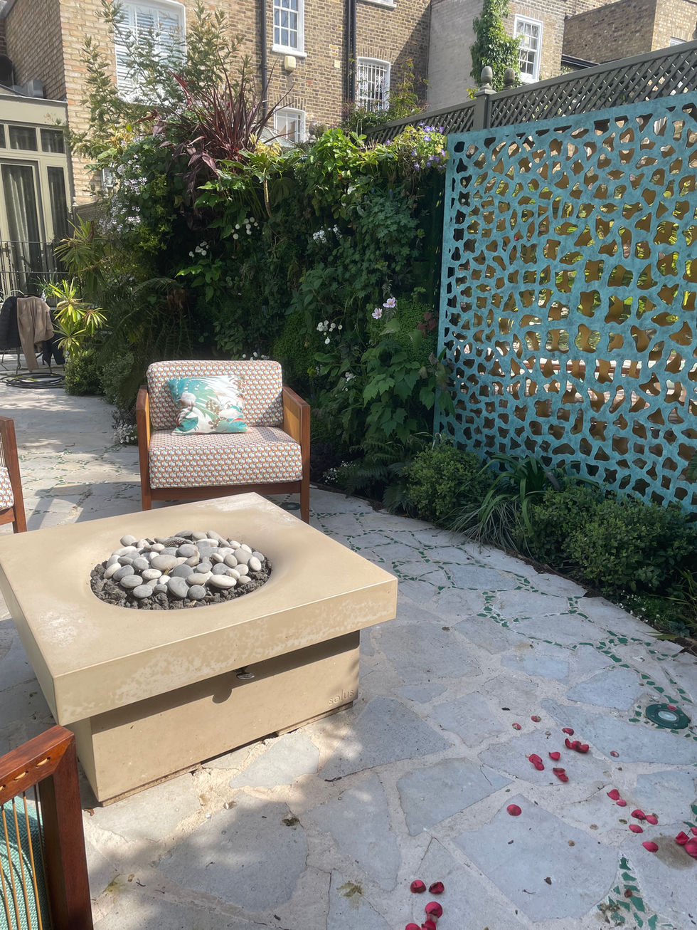 Stone Firepit from Solus Decor