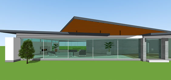 Example exterior 3d render