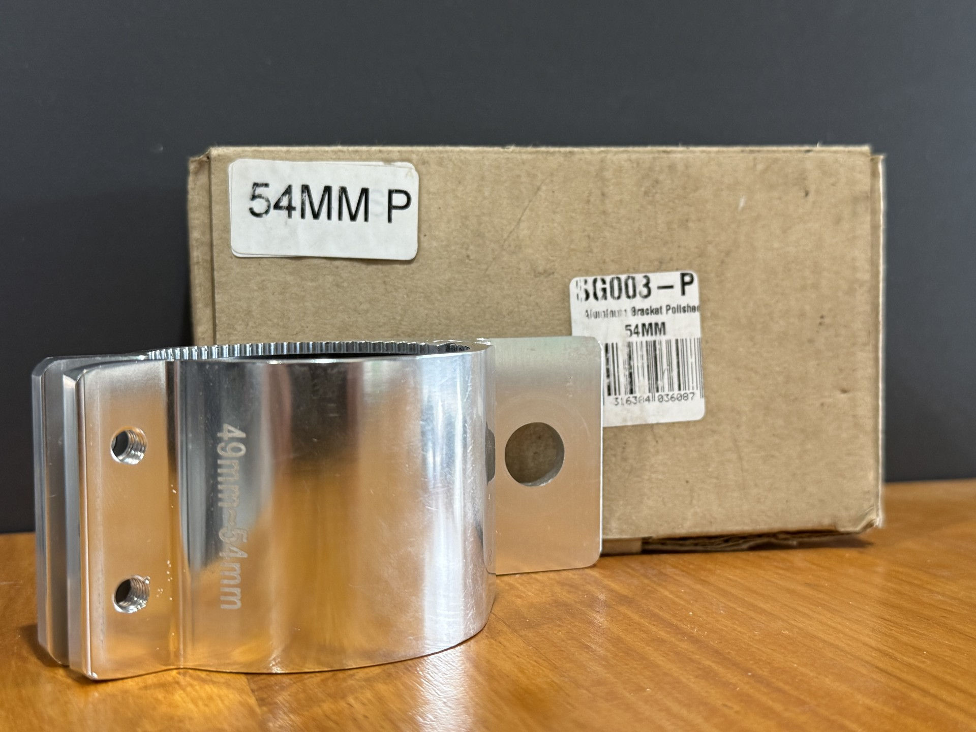 Aluminium Brackets Polished