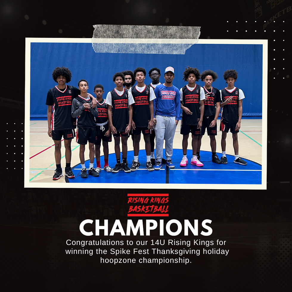 14U Rising Kings win it all.