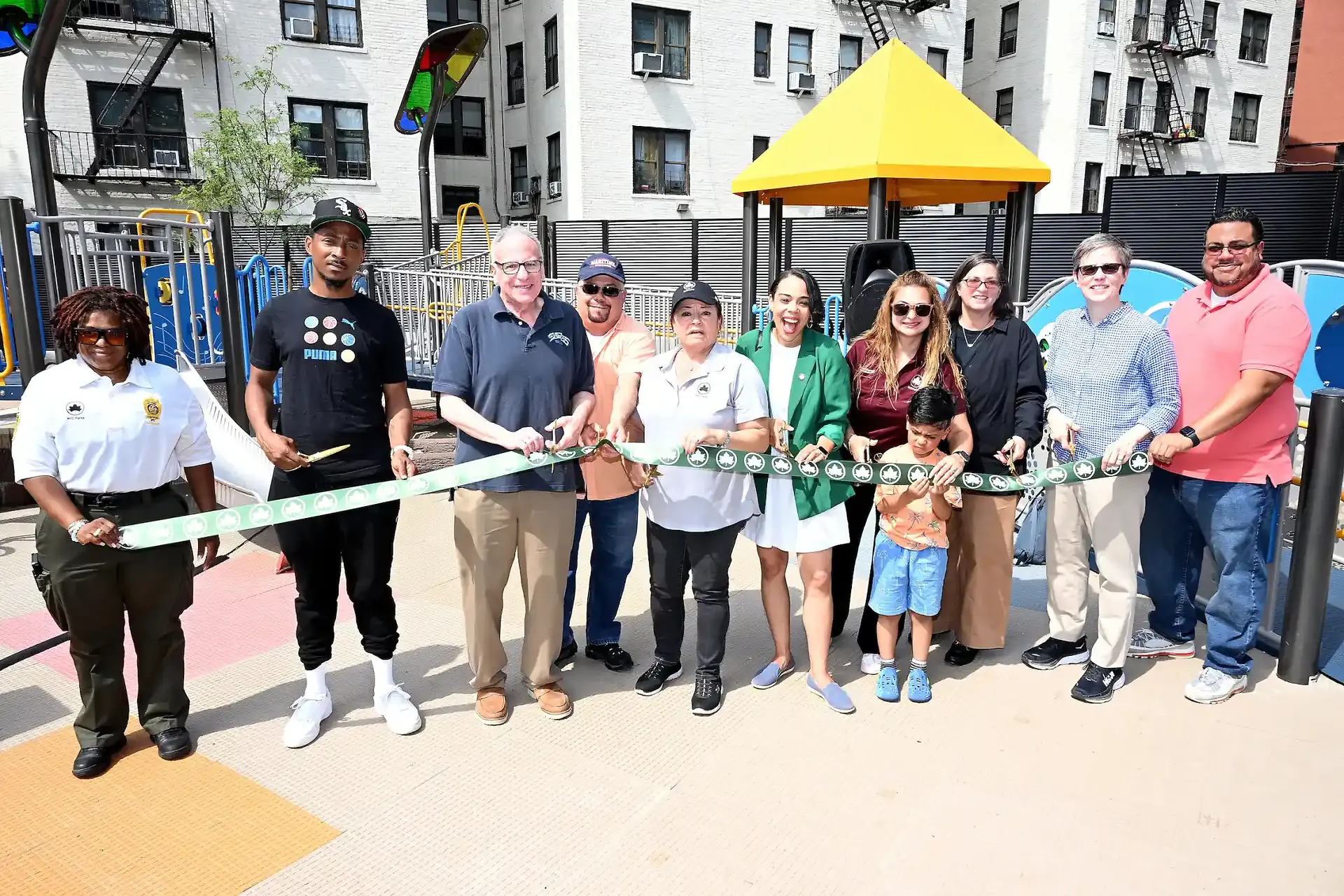 NYC Parks, Theory 9 founder Shakir Seagers, CM Sanchez, Dinowitz, CB8