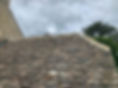 Cotswold stone roof, close up shot