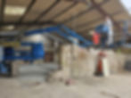 Asbestos being removed in a large commercial warehouse