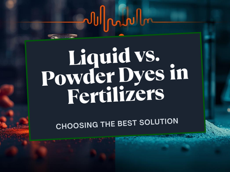 Liquid Dyes use in Fertilizer industry