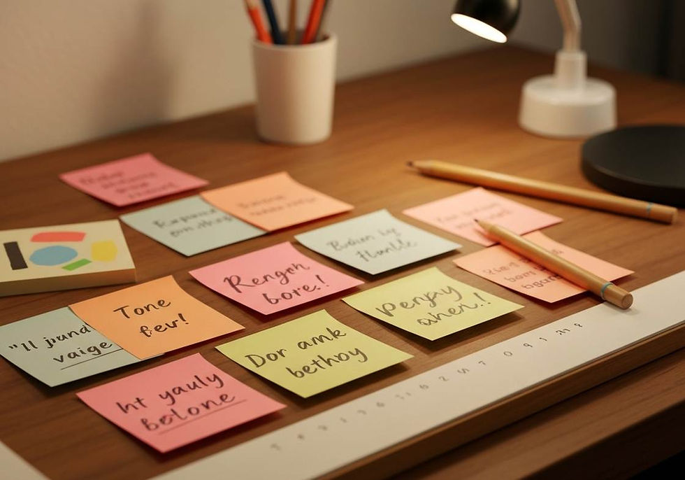 research and iterations behind brand voice generation