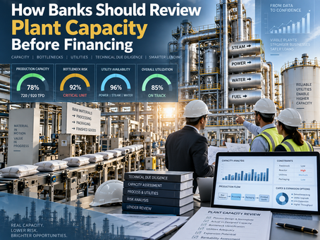 Plant capacity estimation by banks