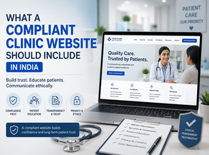 Compliant clinic website