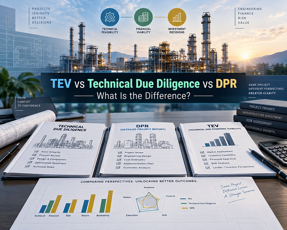 TEV vs Technical due diligence