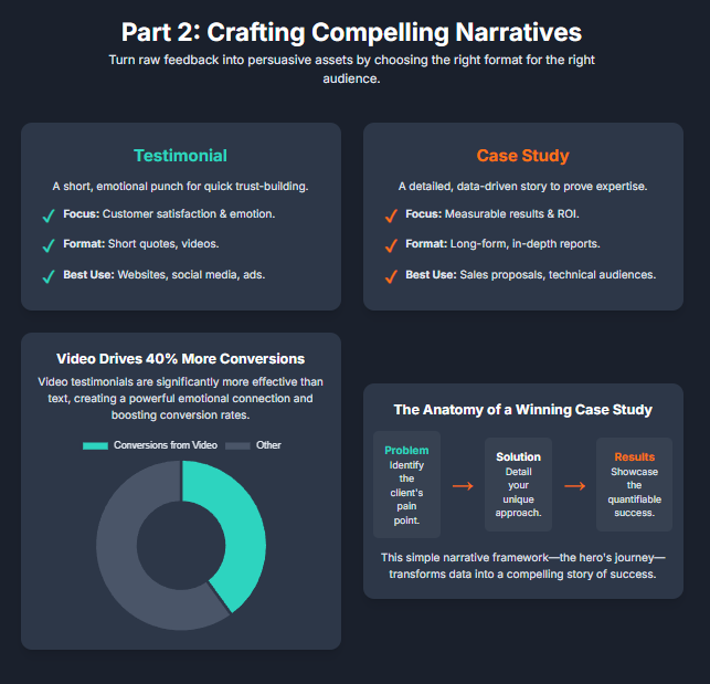 Crafting compelling naratives