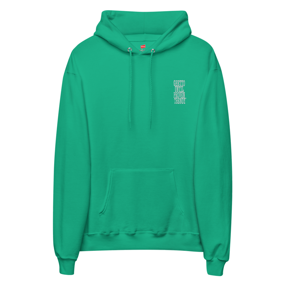 Thumbnail: GUPT Embroidery Unisex fleece hoodie 