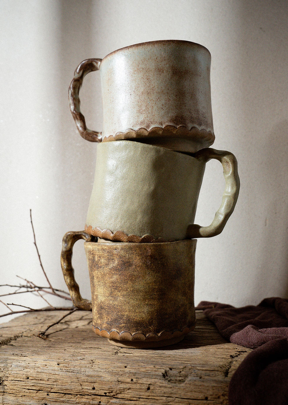 Thumbnail: 'Lived In' Mug - Leather