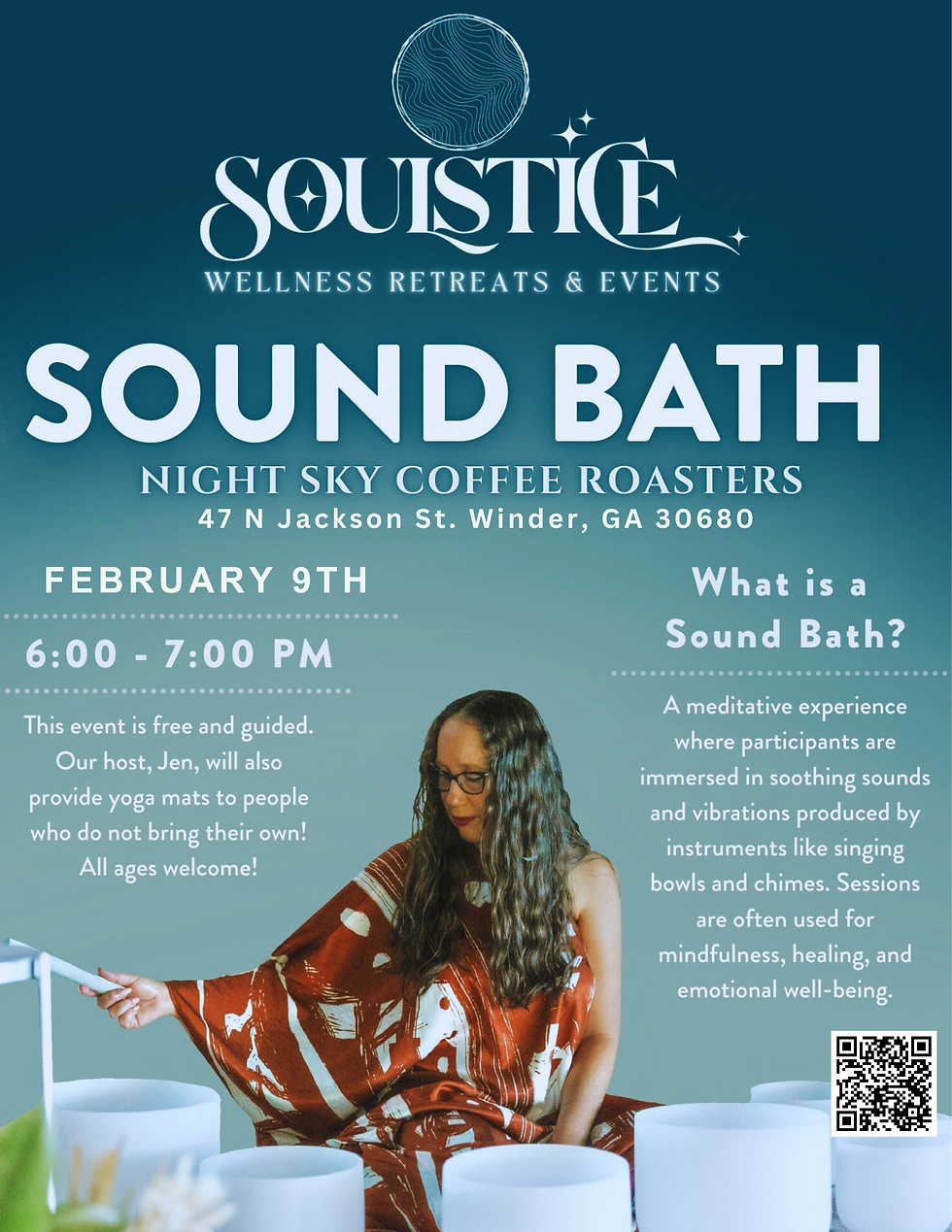 Soulstice Sound Bath @ Night Sky Coffee Roasters 