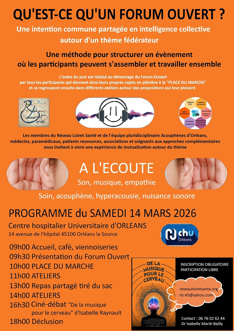 FORUM OUVERT "A l'écoute"