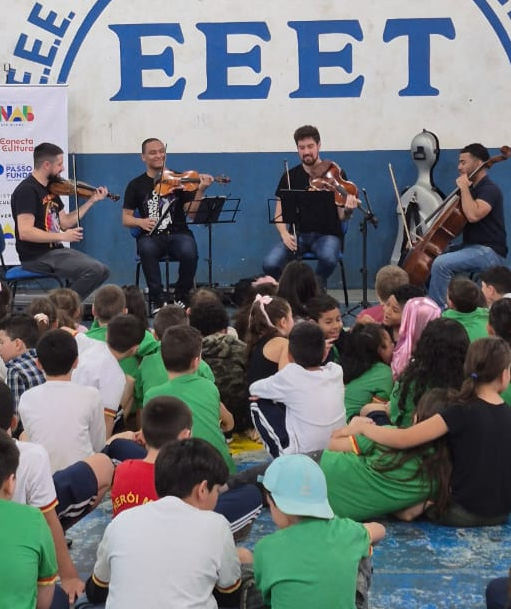 Projeto “Retratos Musicais” leva música, inclusão e formação cultural para a comunidade de Passo Fundo