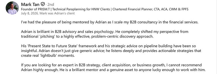 Busniness Consulting Client Mark