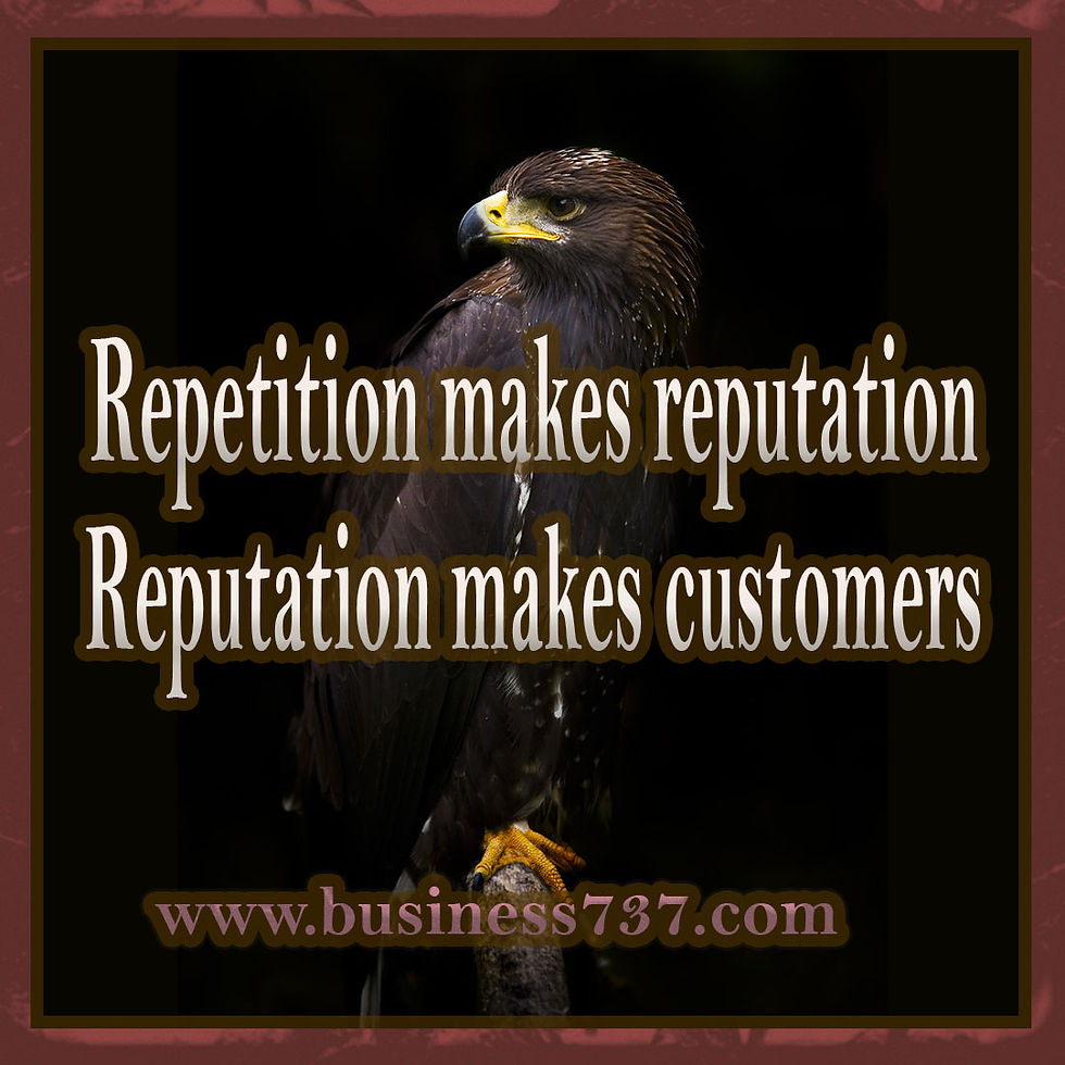 Repetition & Reputation