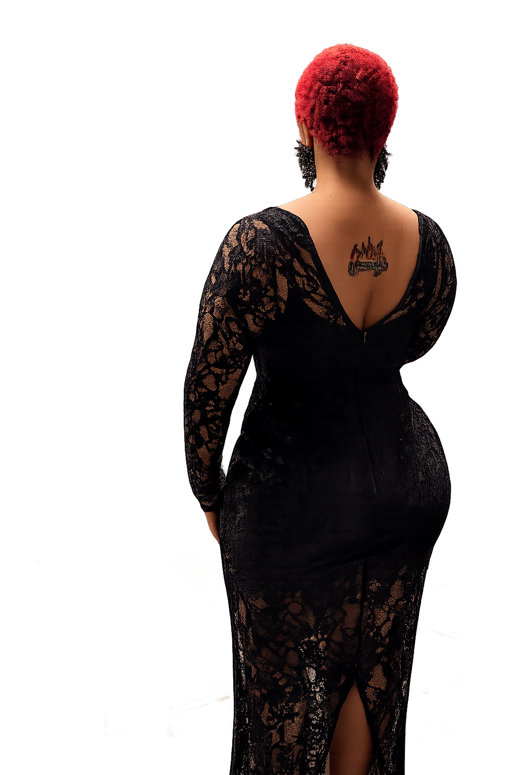 Miss Me Black Lace Dress 